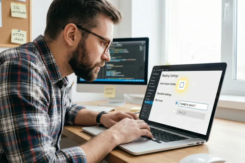 What Are the First SEO Settings to Check?