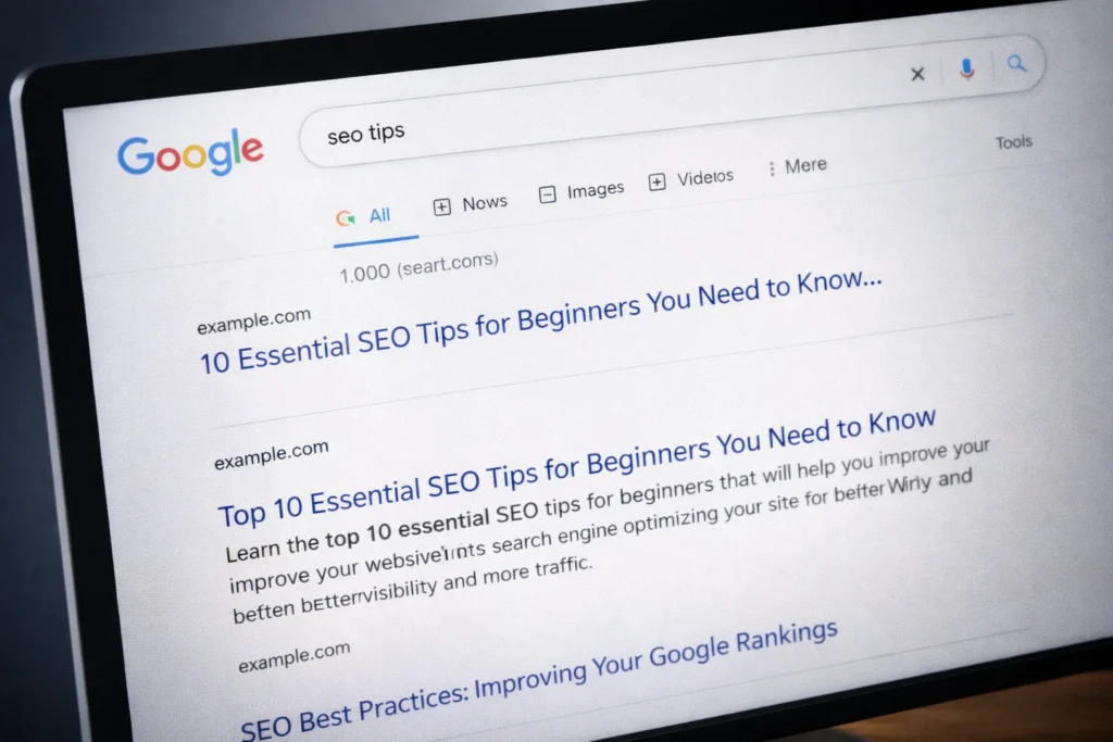 On-Page SEO: Title Tags and Meta Descriptions